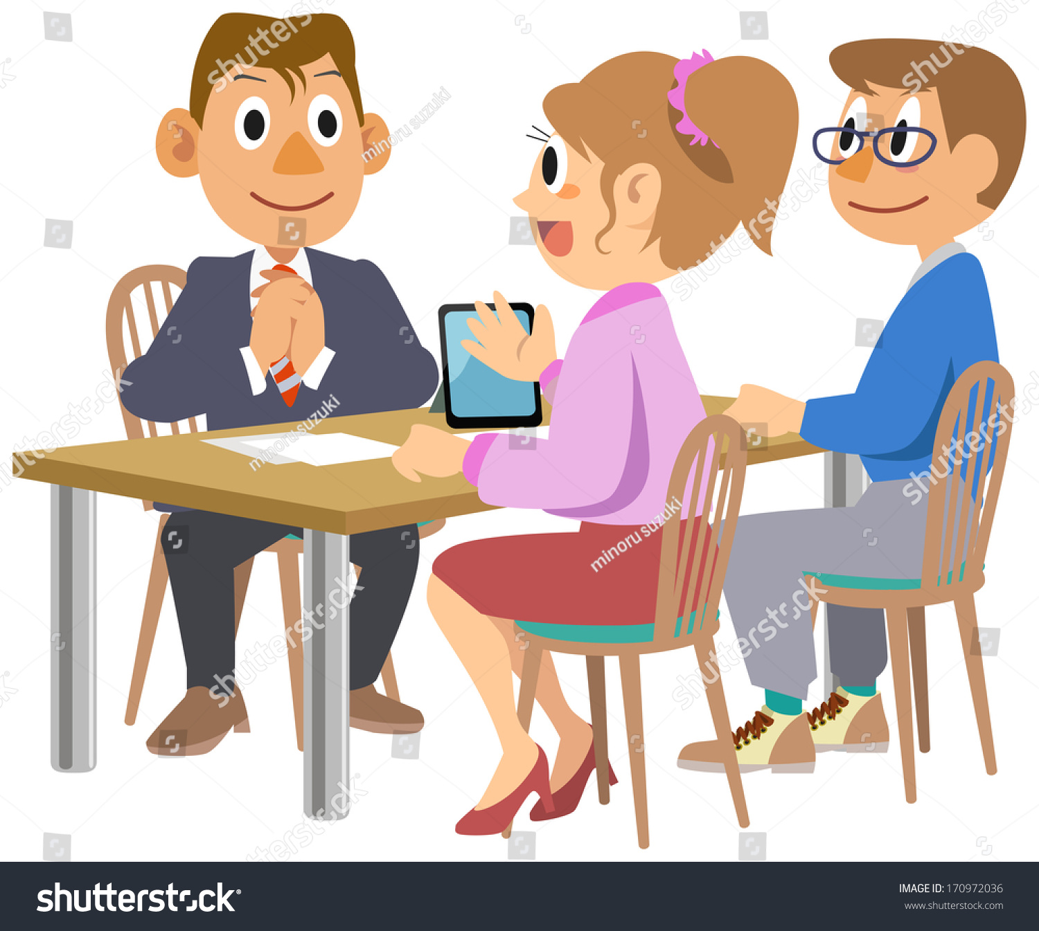 Talks Stock Photo 170972036 : Shutterstock