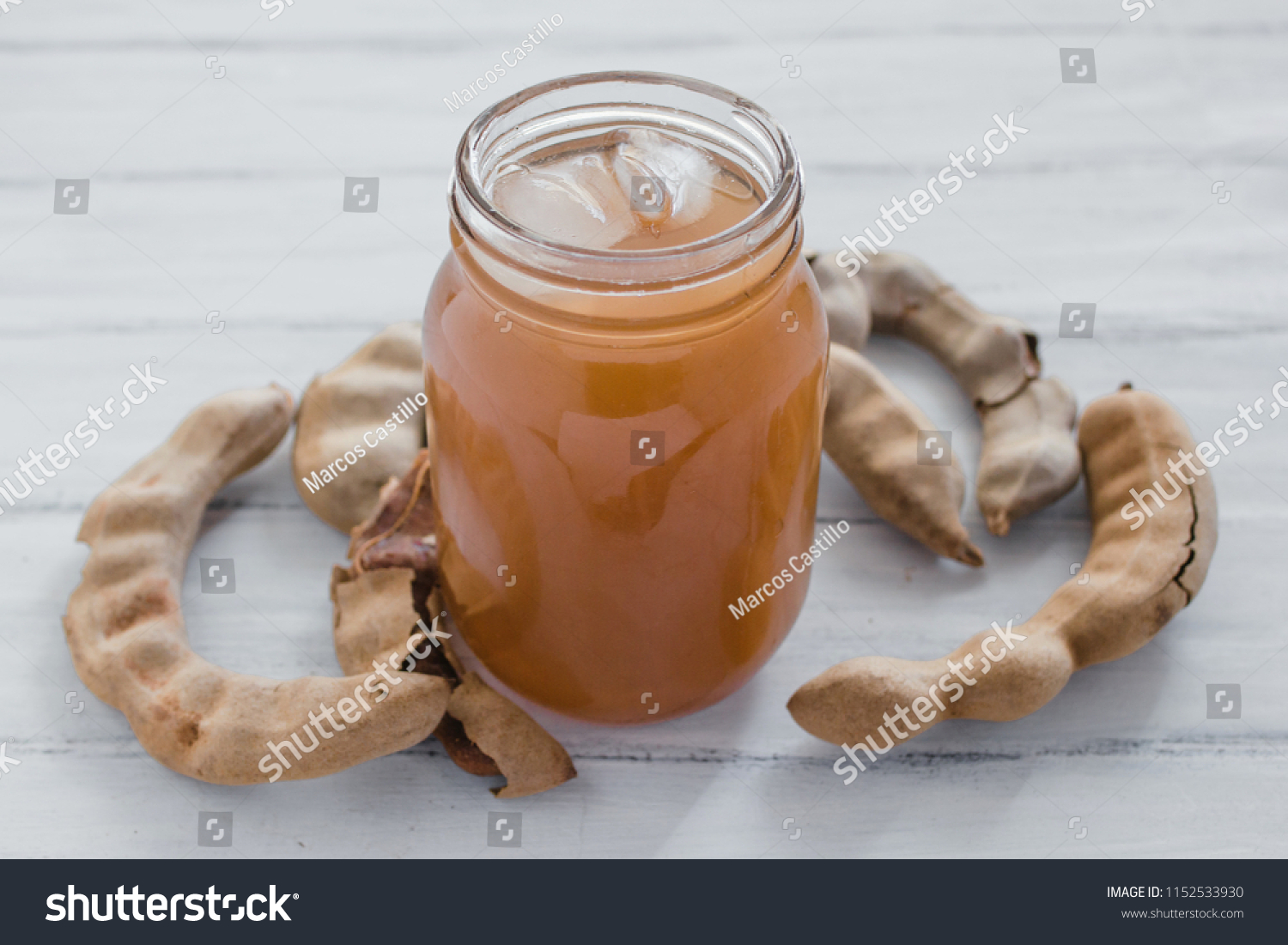 Tamarindo Drink Tamarind Water Sweet Juice Stock Photo Edit Now