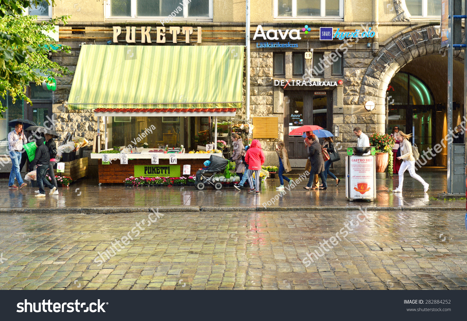 Tampere Finland August 28 14heavy Rain Stock Photo Edit Now