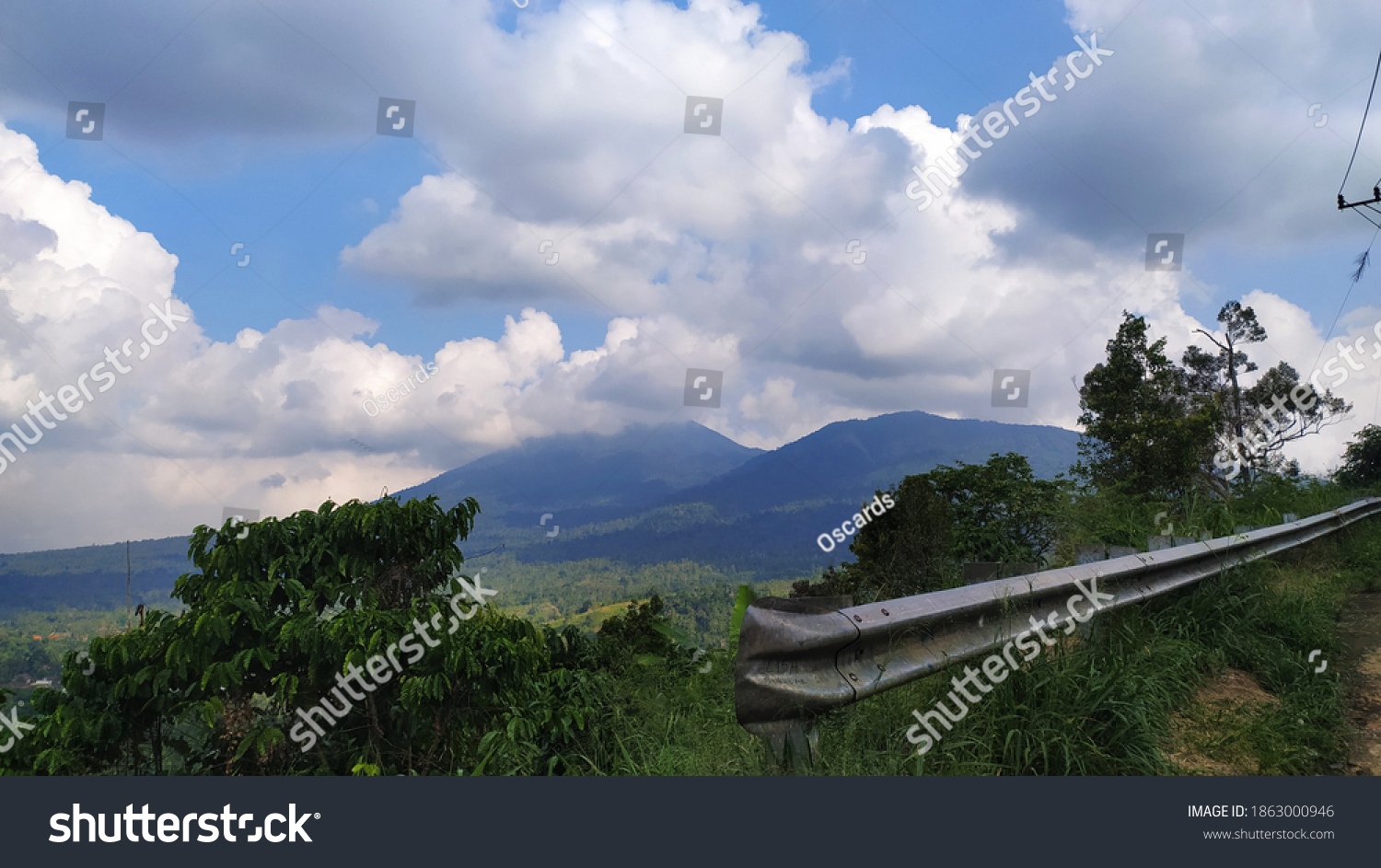 Tanggamus Lampung June 10 2020 Cloudly Stock Photo 1863000946 ...