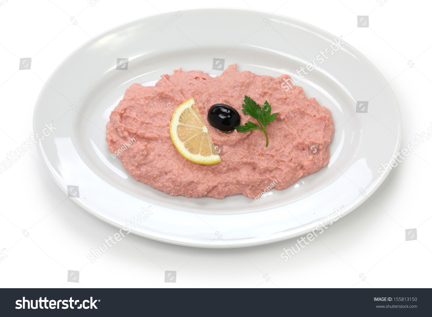 Taramasalata Cod Roe Dip Greek Food Stock Photo Edit Now