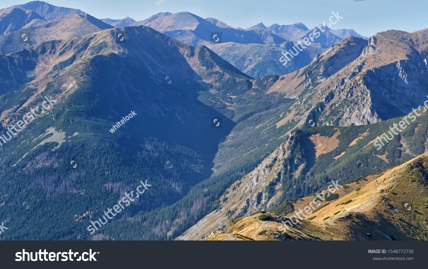 Tatra Mountains Most Beautiful Mountains Poland Stock Photo (Edit Now ...