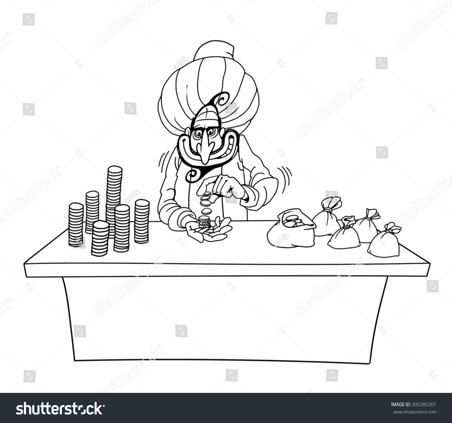 Tax Collector Stock Photo 305285201 : Shutterstock