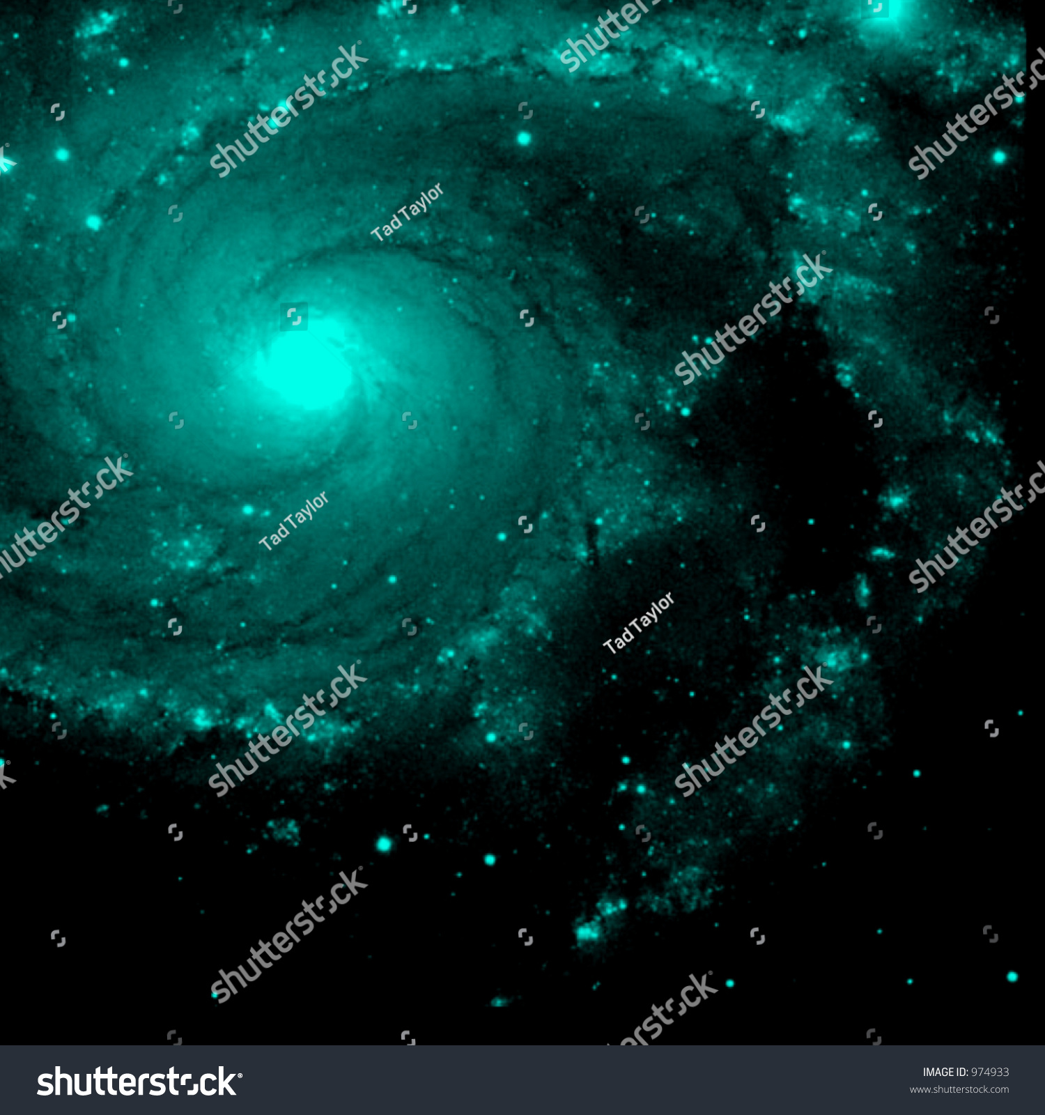 Teal Hurricane/Tornado Stock Photo 974933 : Shutterstock