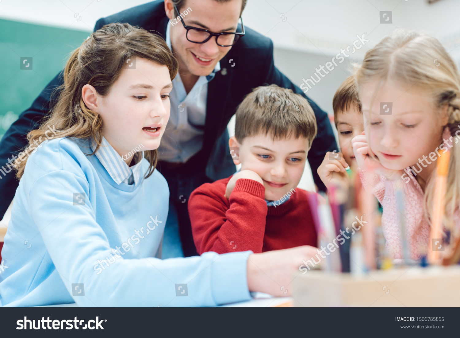 Team Session School Class All Students Stock Photo 1506785855 ...