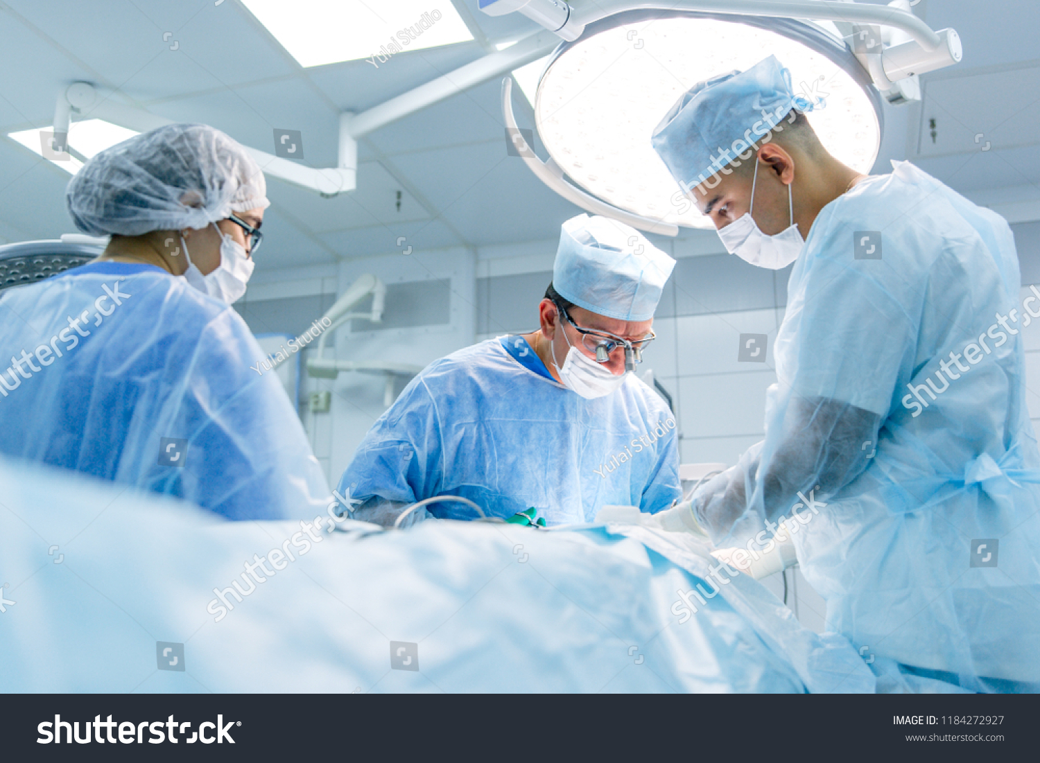 Team Work Surgeons Doing Operations Save Stock Photo (Edit Now) 1184272927