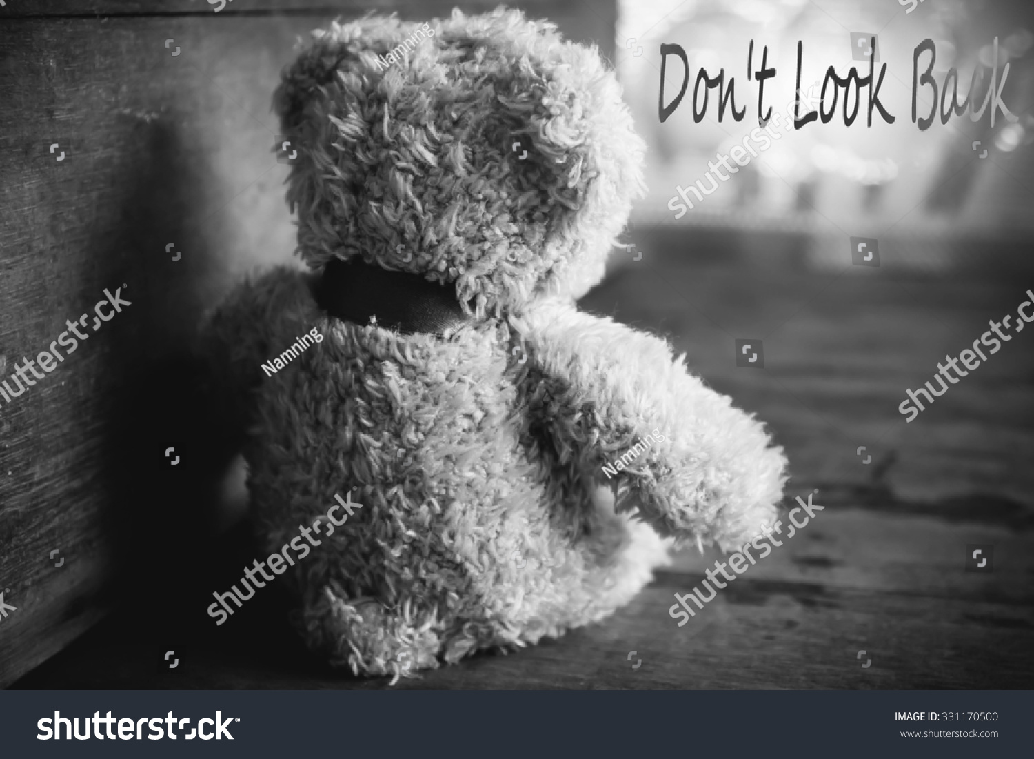 teddy bear sad