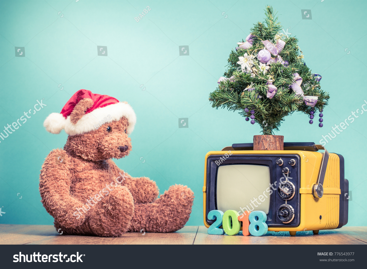 2018 santa bear