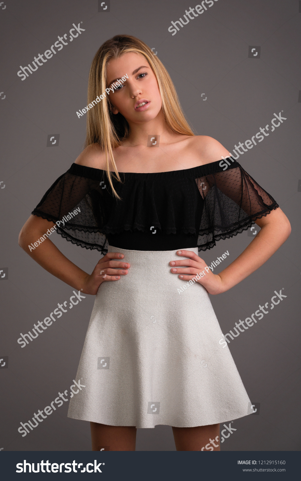 skirt and blouse for teenage girl