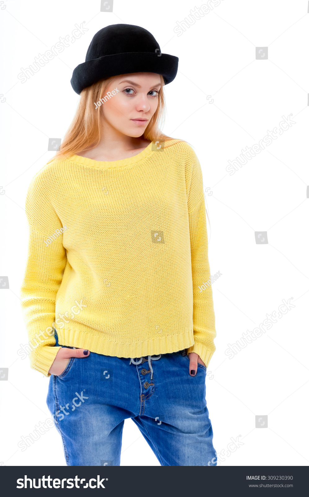 yellow sweaters for teenage girl