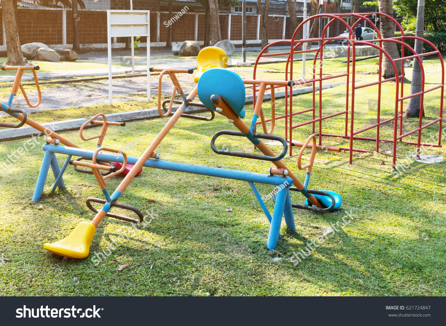 children's outdoor teeter totter