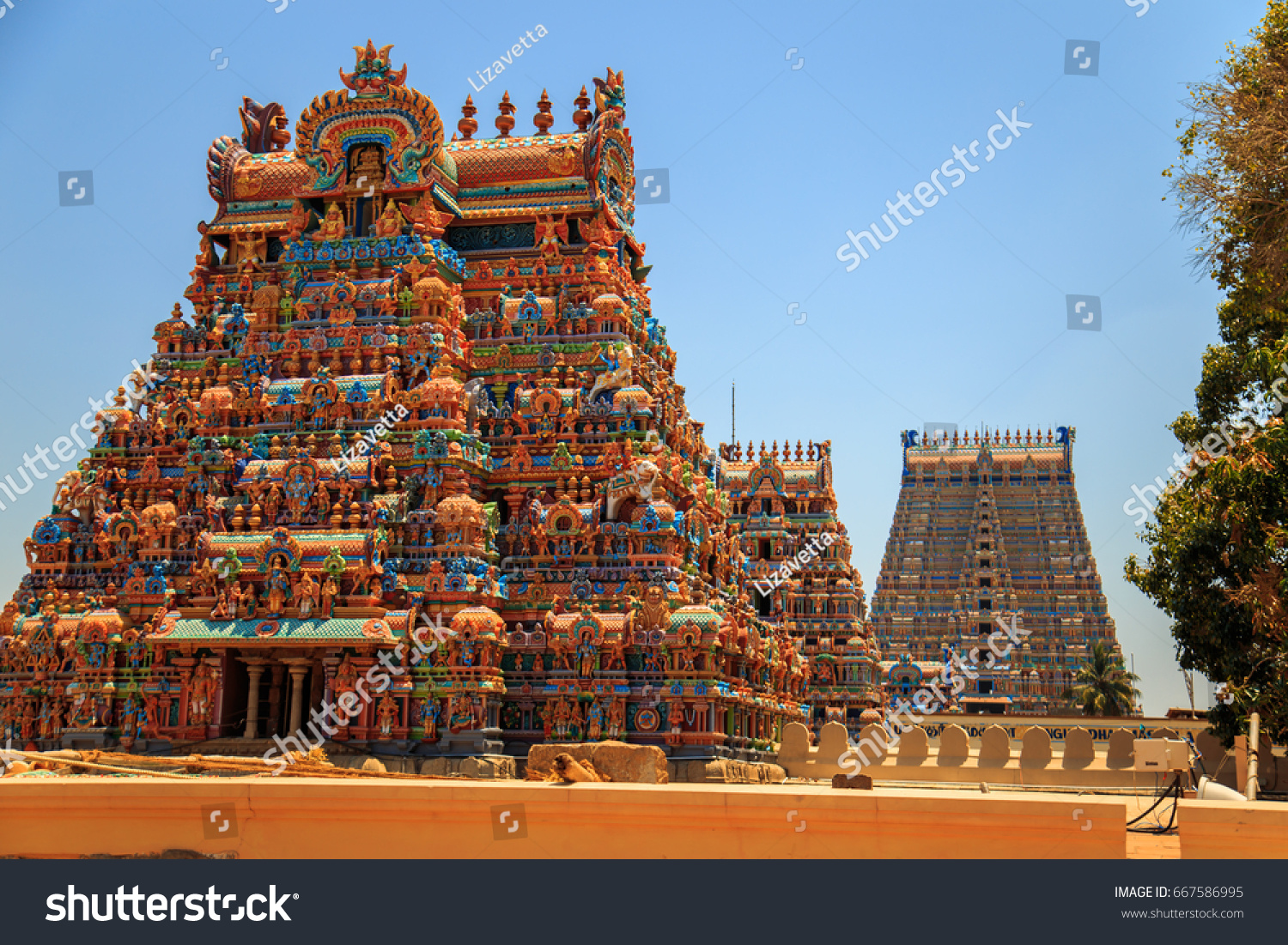 580 Sri ranganathaswamy temple Images, Stock Photos & Vectors ...