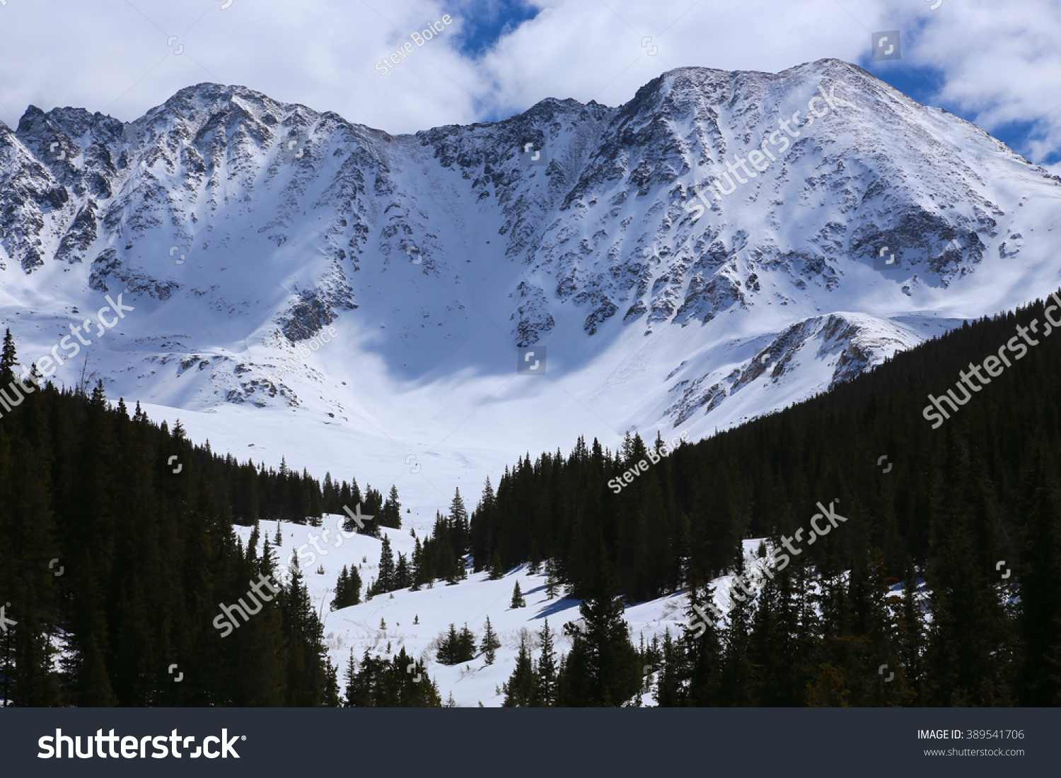 Ten Mile Range And Mayflower Gulch In Rugged Colorado Rocky Mountains ...