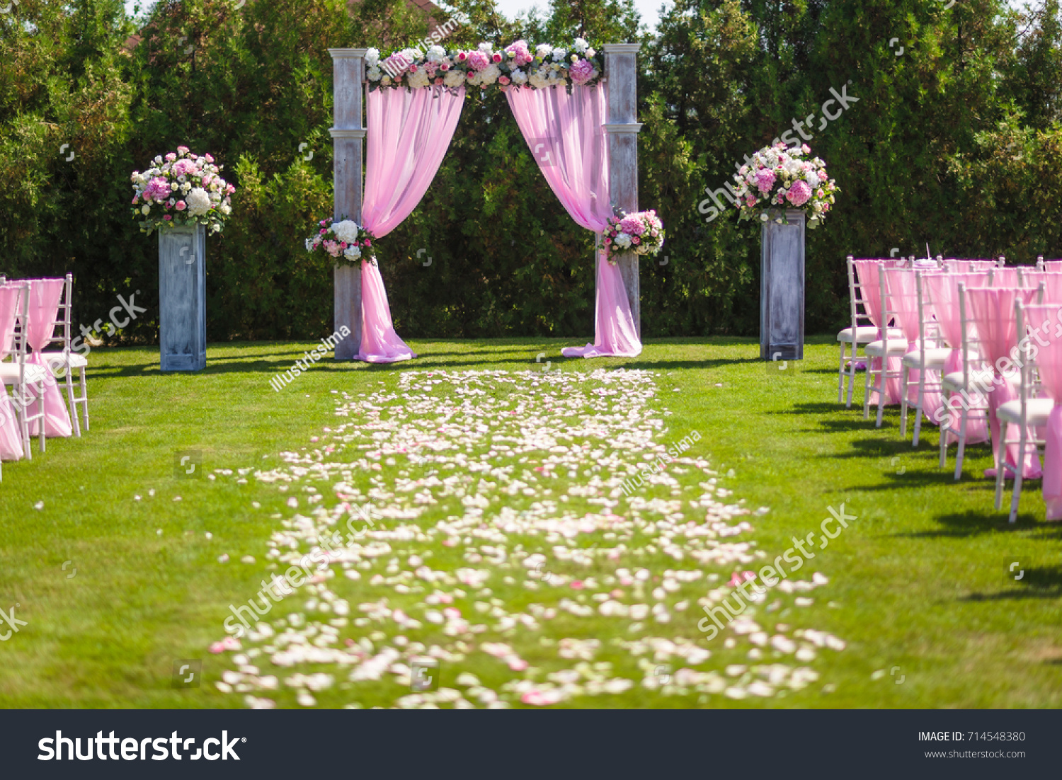 wedding ceremony decorations