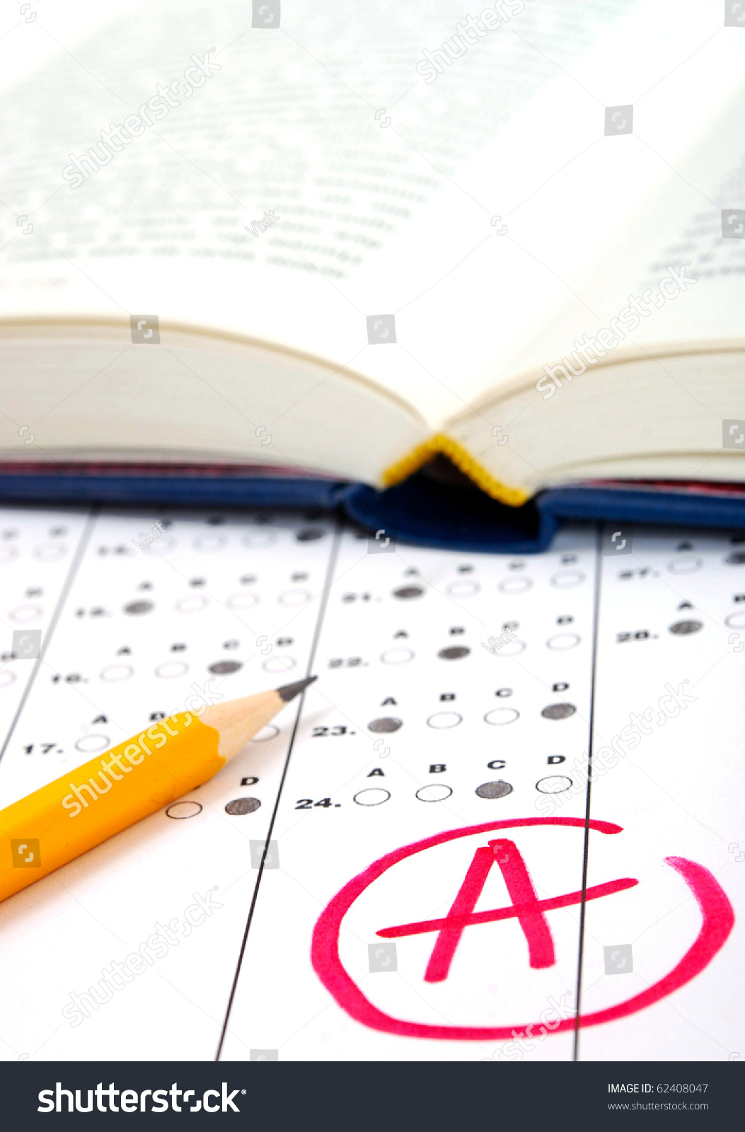 test-score-sheet-multiple-choice-answers-foto-stock-62408047-shutterstock