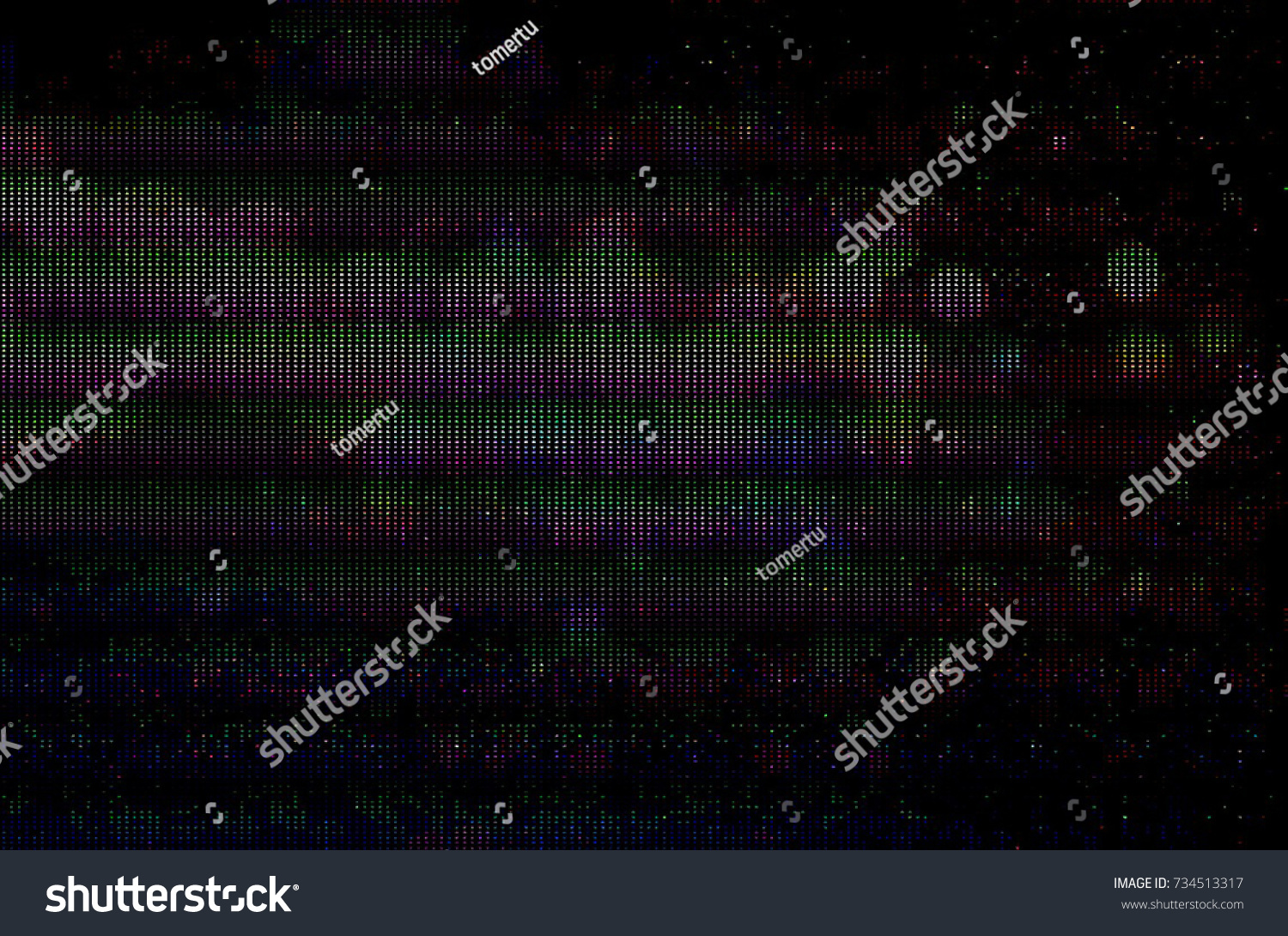 Test Screen Glitch Texture Stock Photo 734513317 | Shutterstock