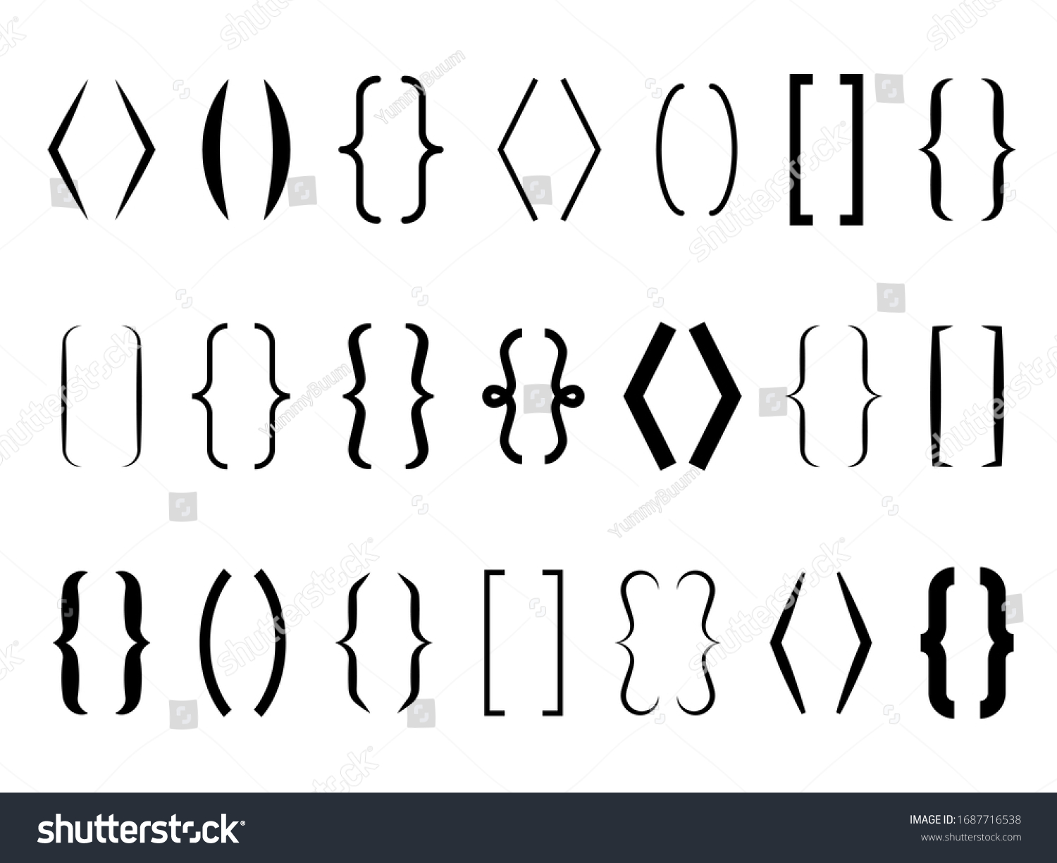 4,412 Round brackets Images, Stock Photos & Vectors Shutterstock