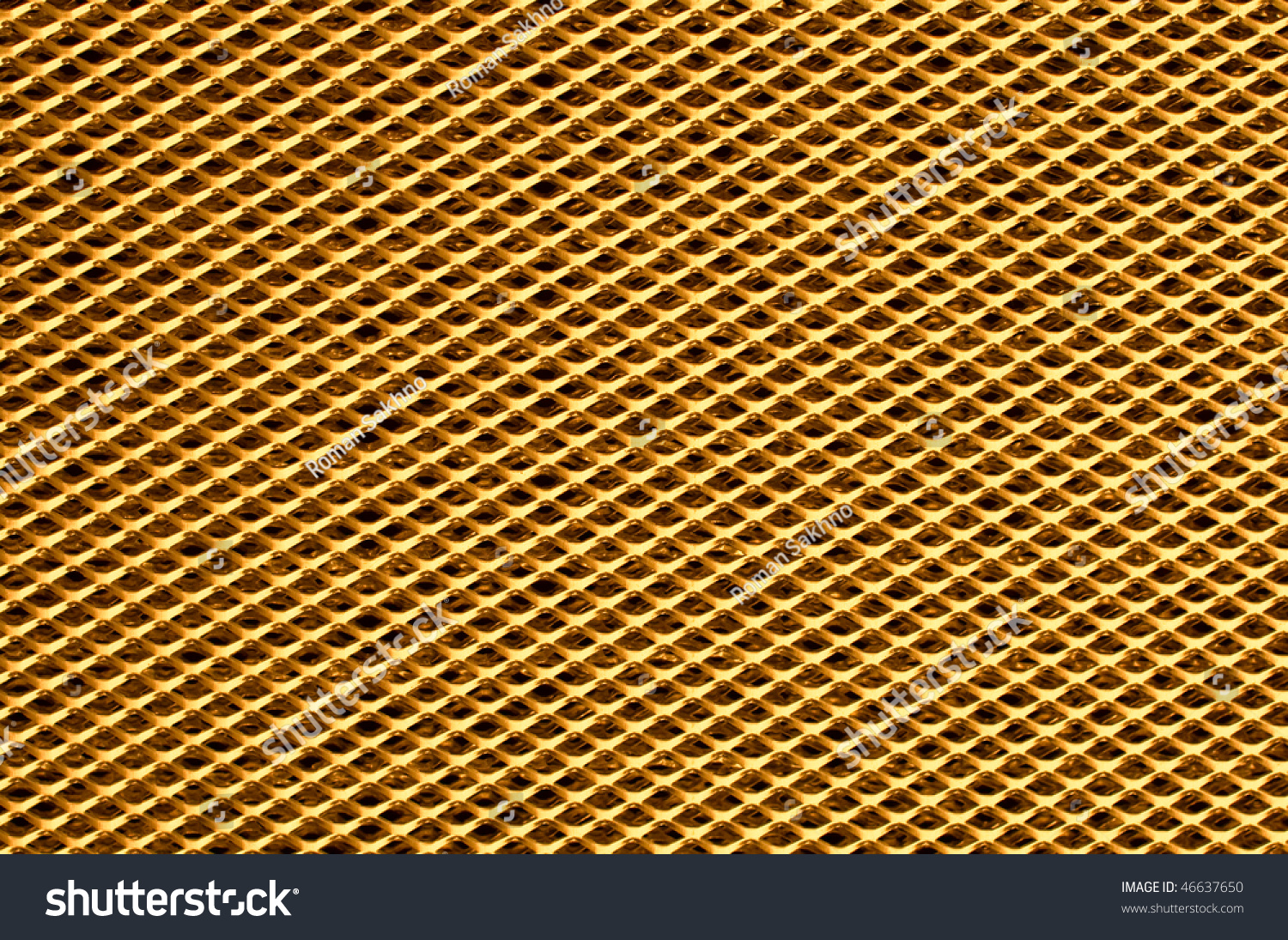 Texture Gold Metal Perforated Sheet Stock Photo 46637650 - Shutterstock