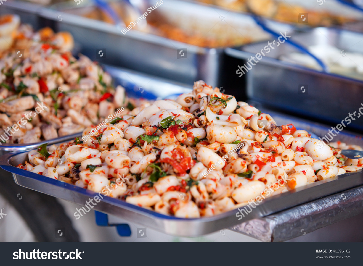 Thai Food Spicy Food Damnoen Saduak Stock Photo Edit Now 40396162