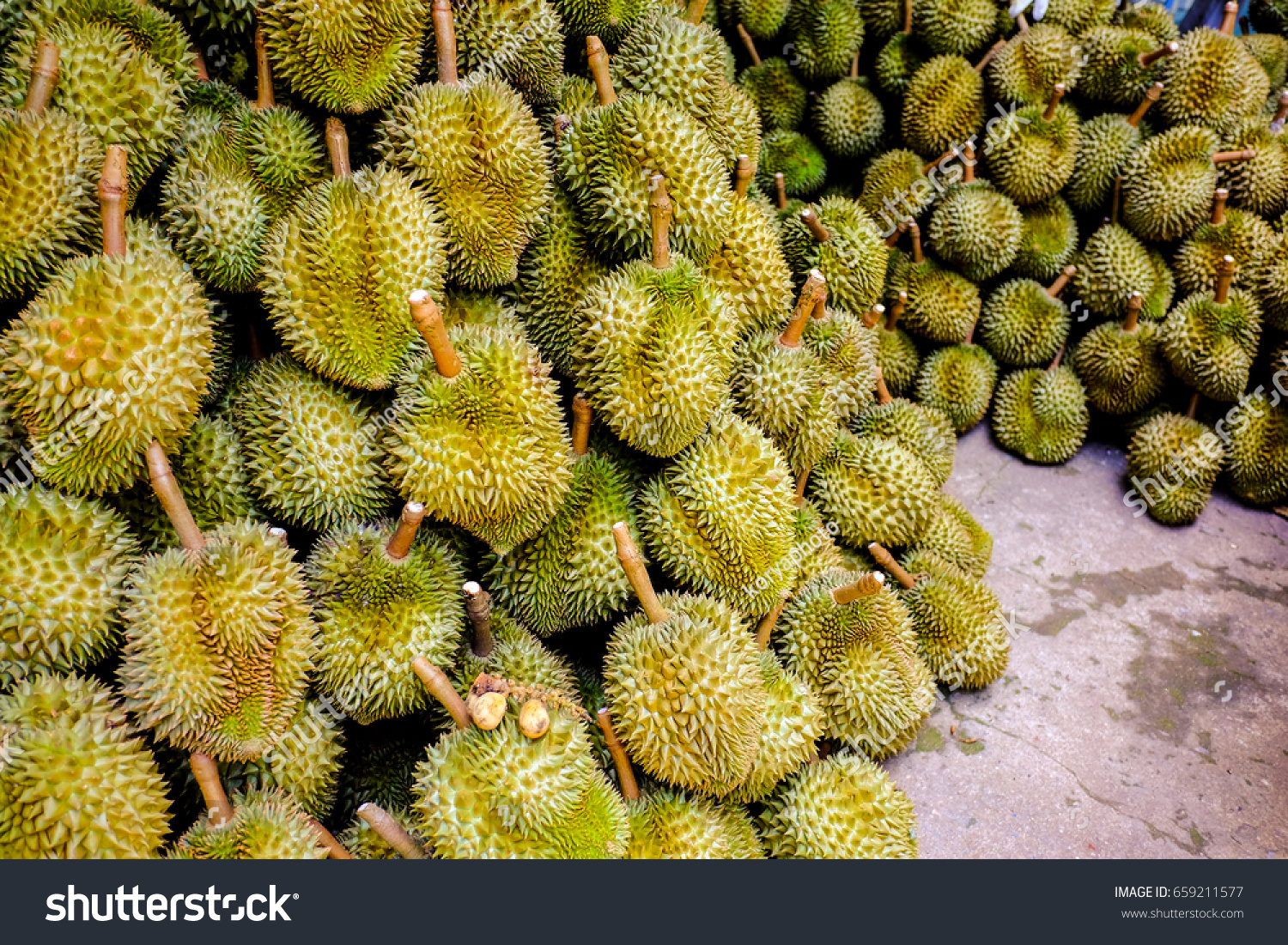 thai fruits king fruit southeast asian stock photo 659211577