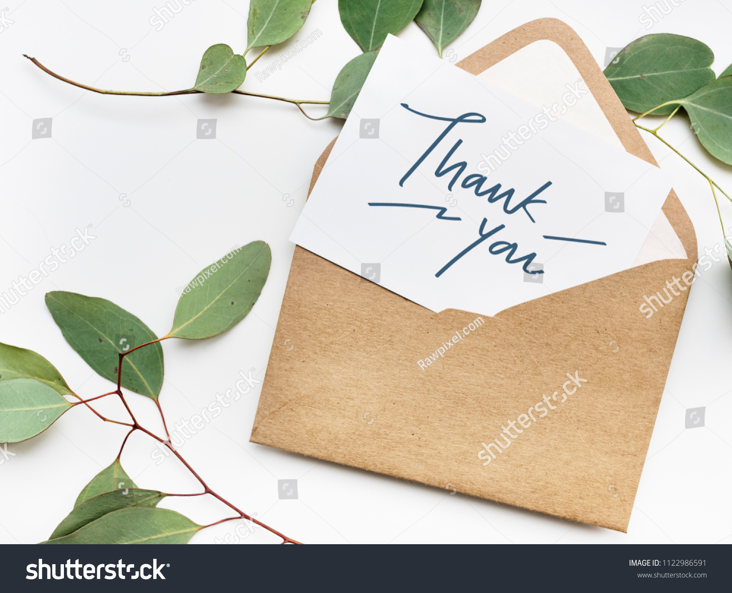 Thank You Card Envelope Stock Photo By ©billiondigital 310956090