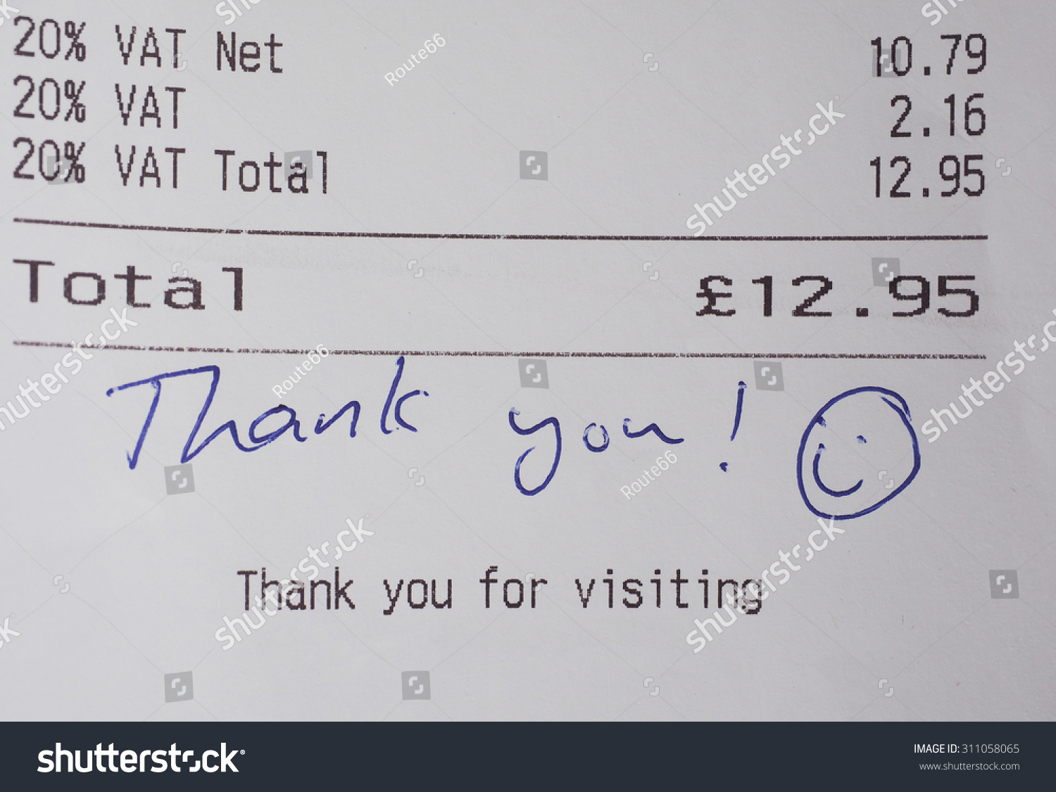 208 Thank You Receipt Bilder, Stockfotos Und Vektorgrafiken | Shutterstock