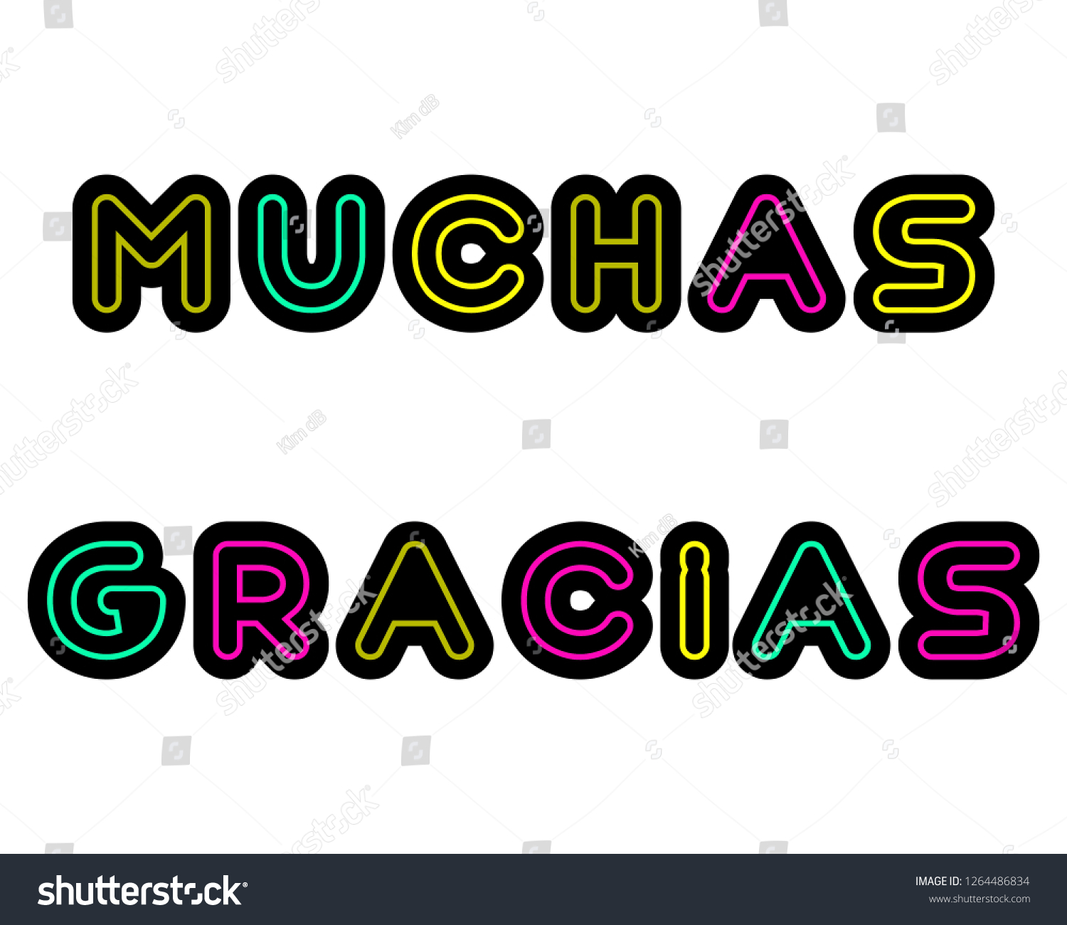 thank-you-spanisch-translation-muchas-gracias-ilustraci-n-de-stock