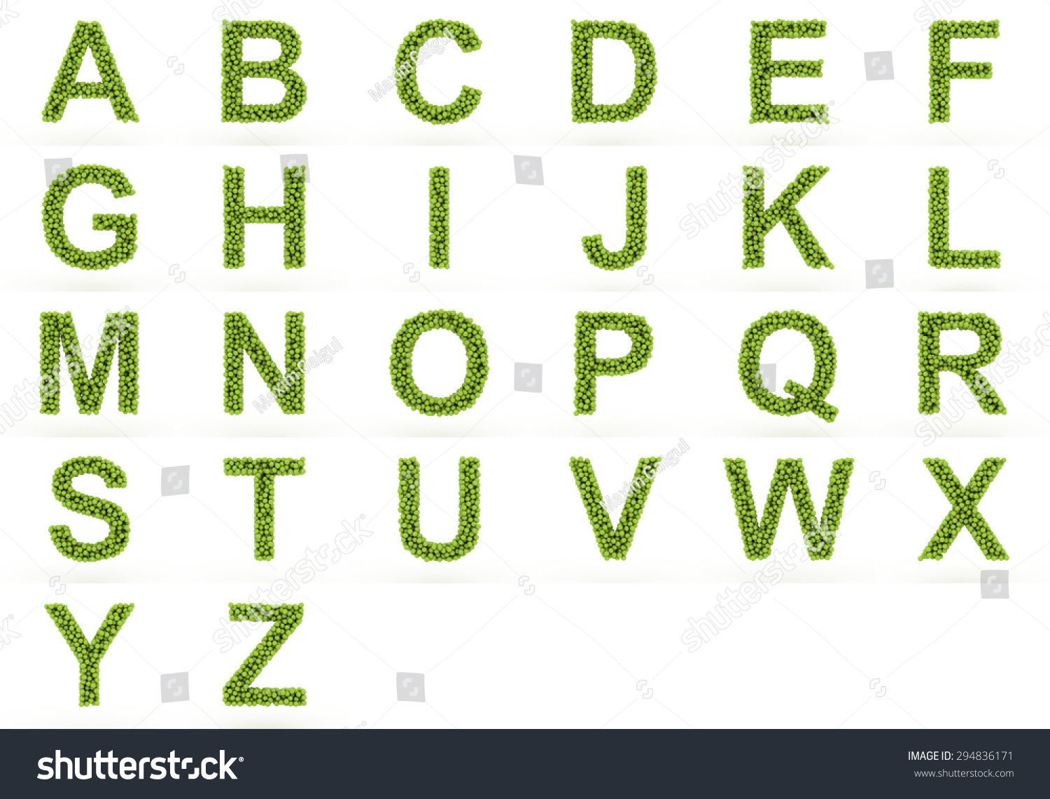 Alphabet Tennis Balls Stock Illustration 294836171 - Shutterstock