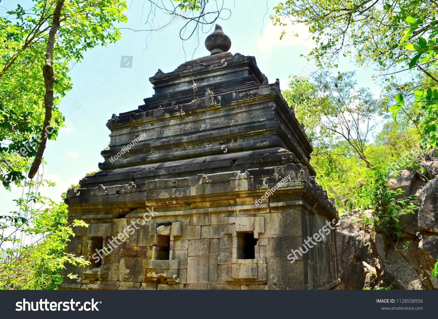 Ancient Funan Sites Angkor Borei Phnom Stock Photo (Edit Now ...
