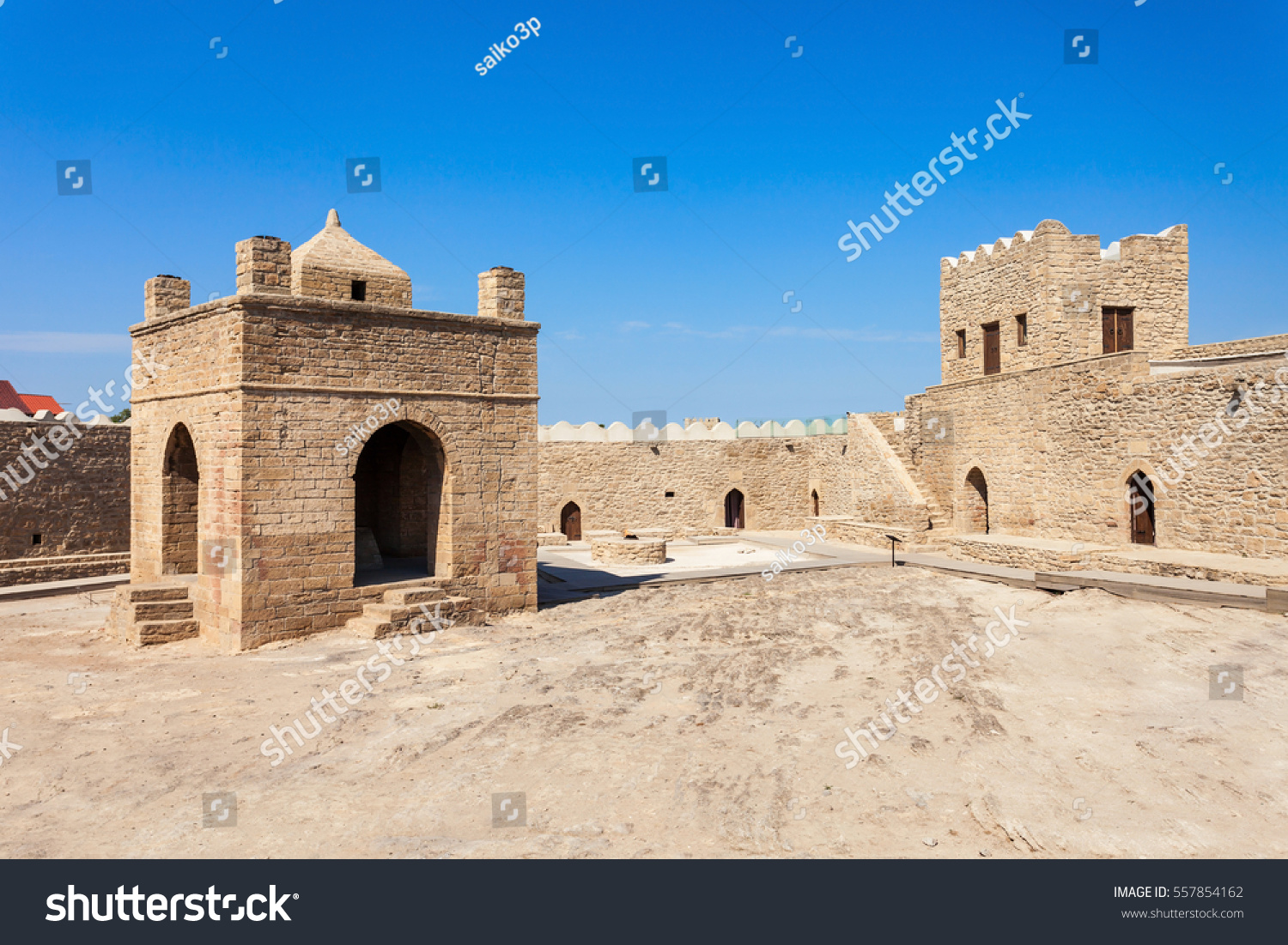 Baku Ateshgah Fire Temple Baku Temple Stock Photo (Edit Now) 557854162