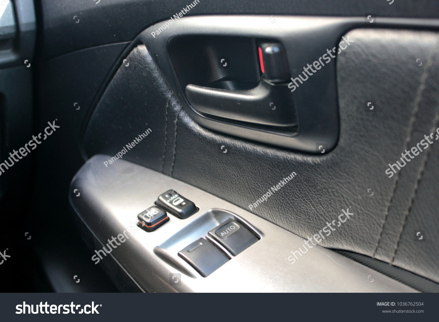 Car Door Glass Control Car Door Stock Photo Edit Now 1036762504