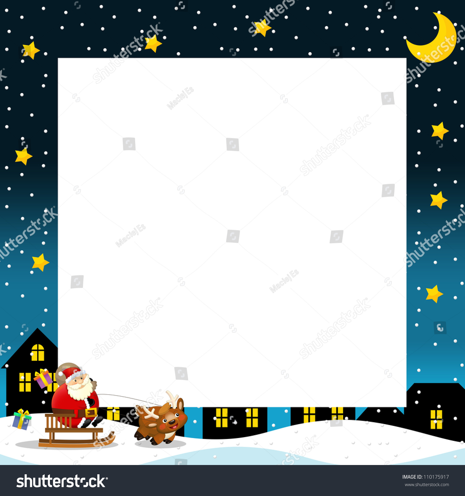 free christmas frame photo editor Christmas Border Stylish Frame Stock Elegant Square