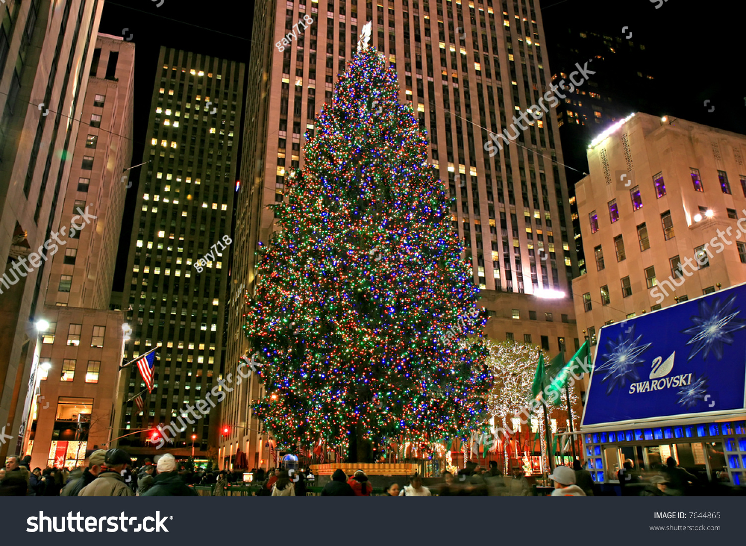 christmas decorations rockefeller center nyc stock photo christmas decorations rockefeller center nyc stock photo