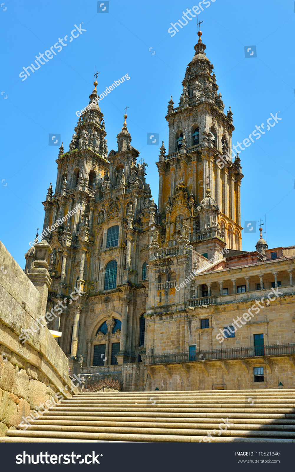 Church Santiago De Compostela Galicia Spain Stock Photo Edit Now