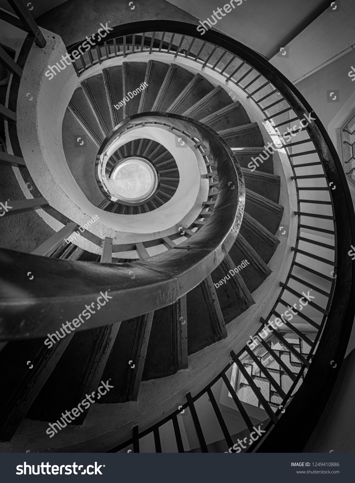 Circle Stairs Stock Photo 1249410886 | Shutterstock