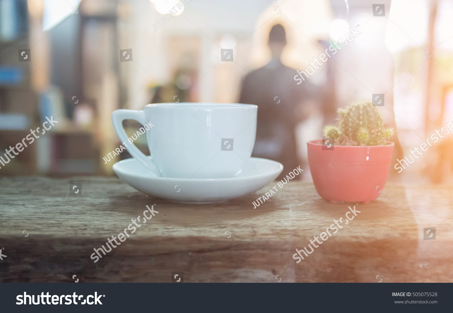 Coffee Club Pet Resort On Table Stock Photo Edit Now