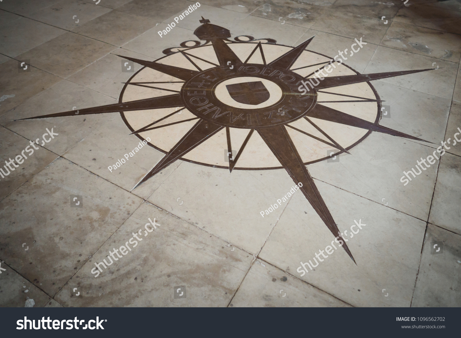 Compass Rose Symbol Anglican Communion Center Stock Photo 1096562702 ...