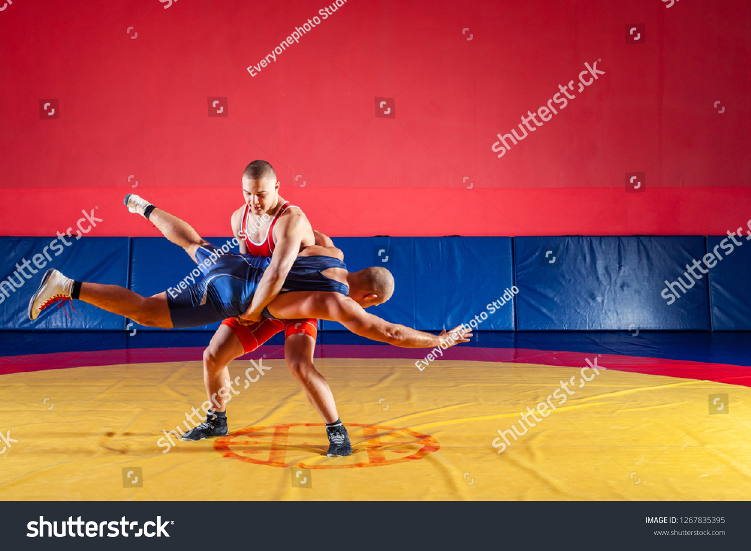 Concept Fair Wrestling Two Grecoroman Wrestlers Stock Photo 1267835395 ...