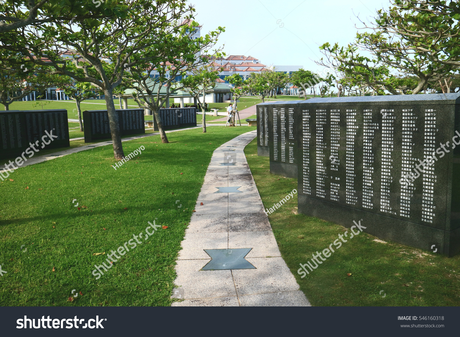 Cornerstone Peace Itoman Okinawa Japan Commemorating Stock Photo Edit Now