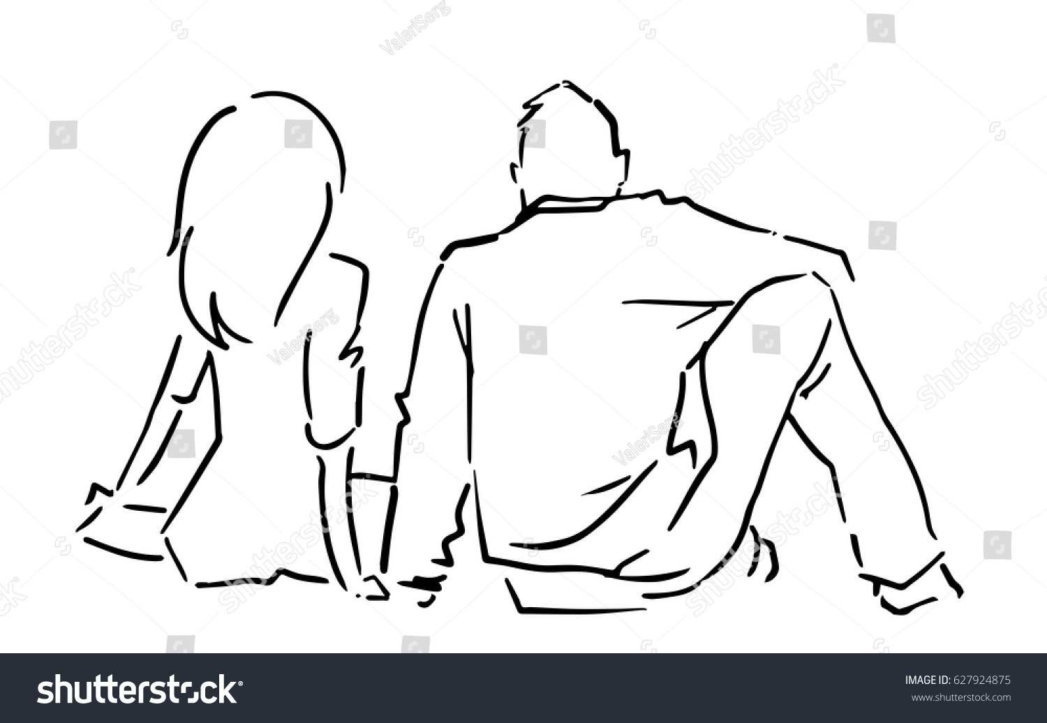 Back Of Person Sitting Drawing Entrepontos