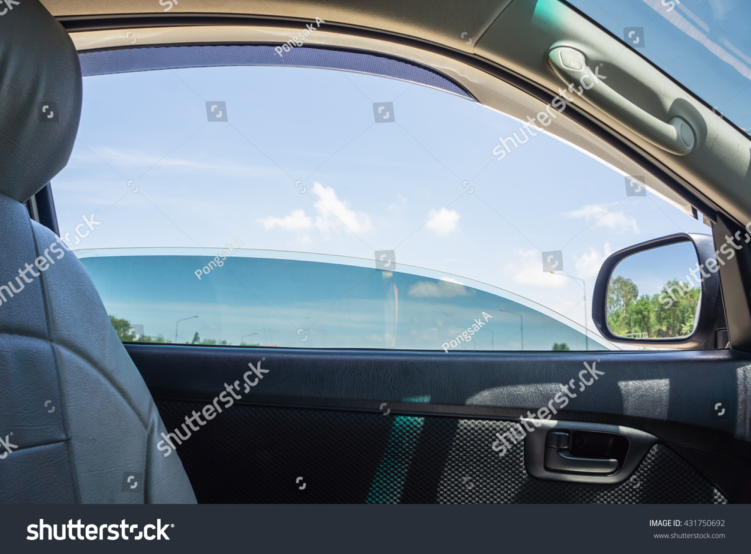 open window car sound effect