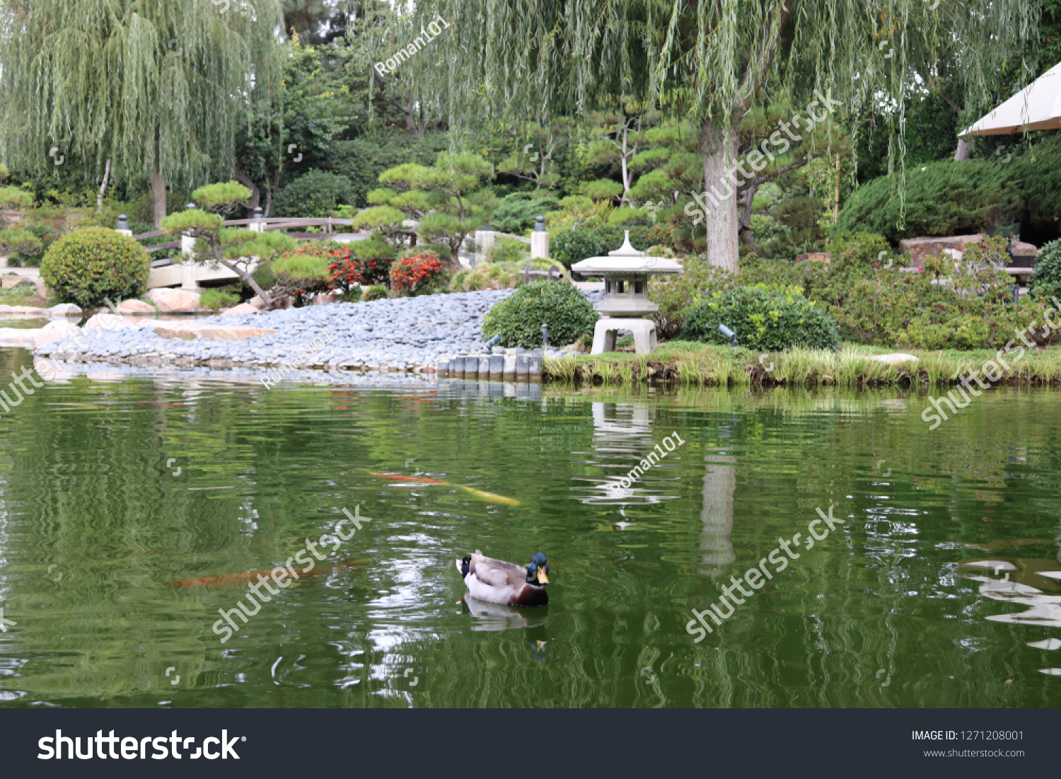Earl Burns Miller Japanese Garden Japanese Stock Photo Edit Now