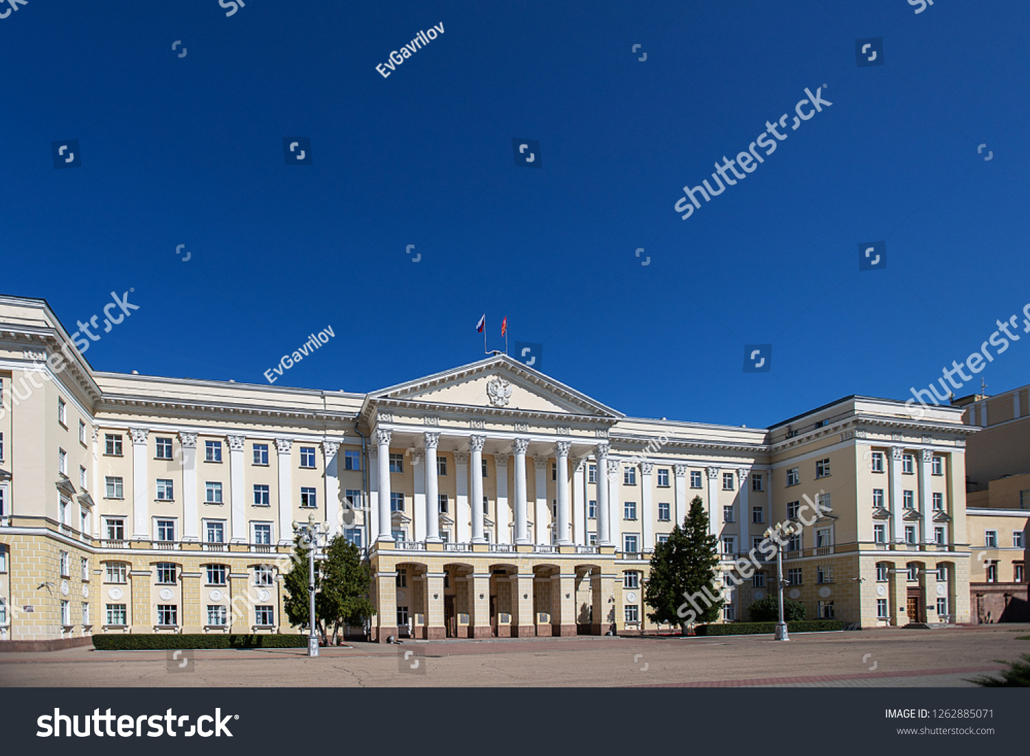 Government Building Built Classic Strict Style Stock Photo Edit Now