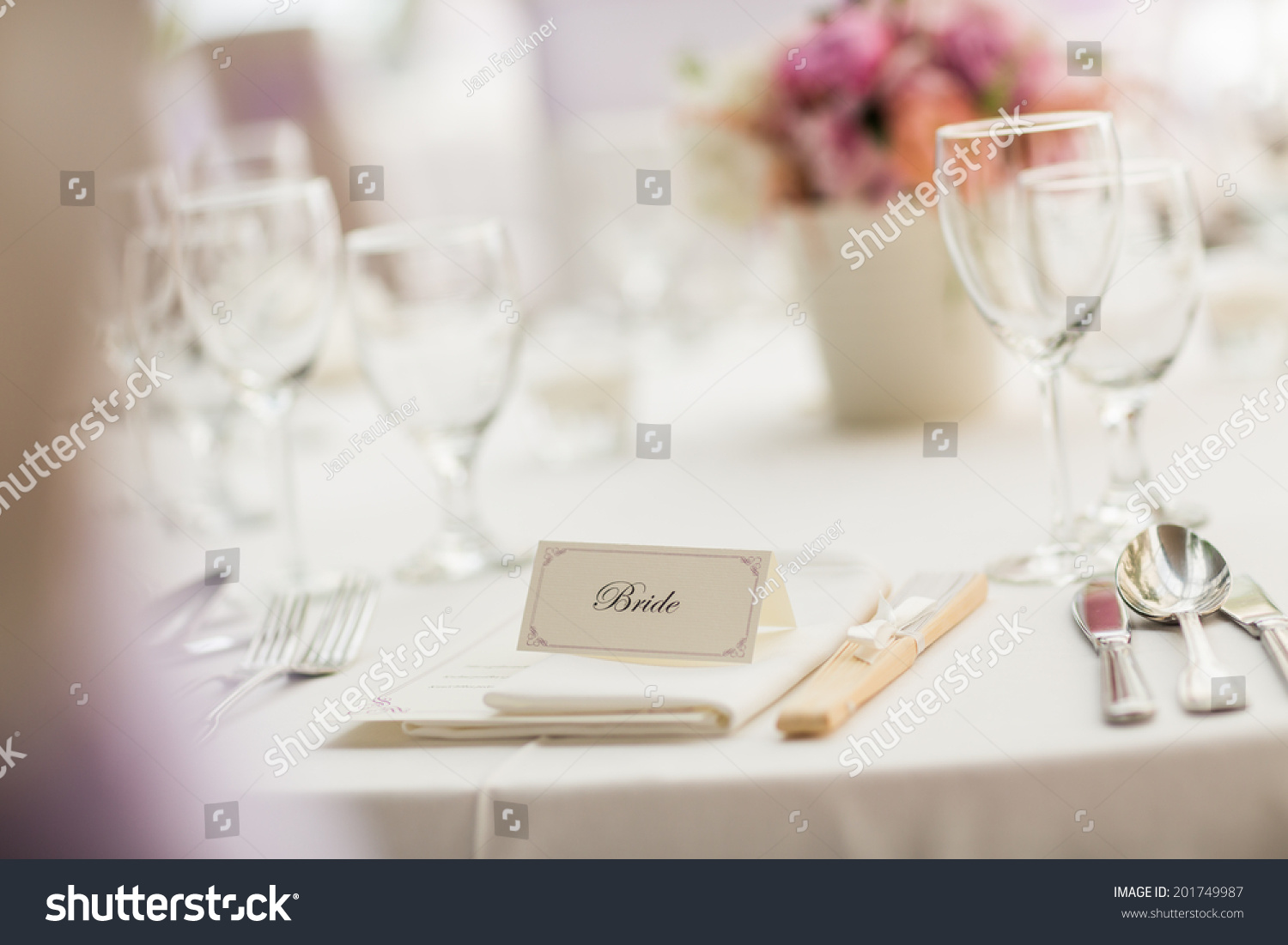 table places wedding