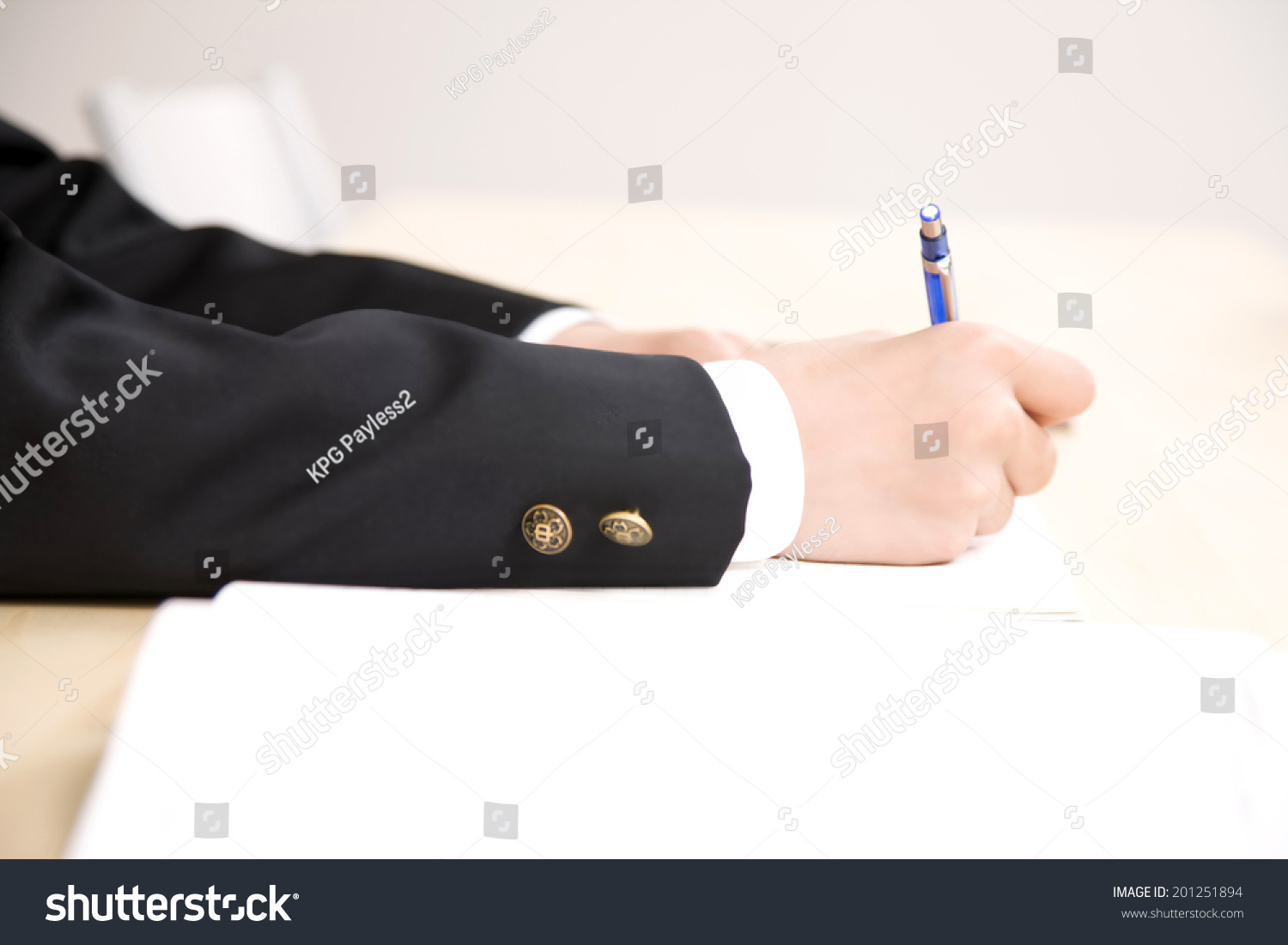 Hand Middle School Boy Studying School Stock Photo (Edit Now) 201251894