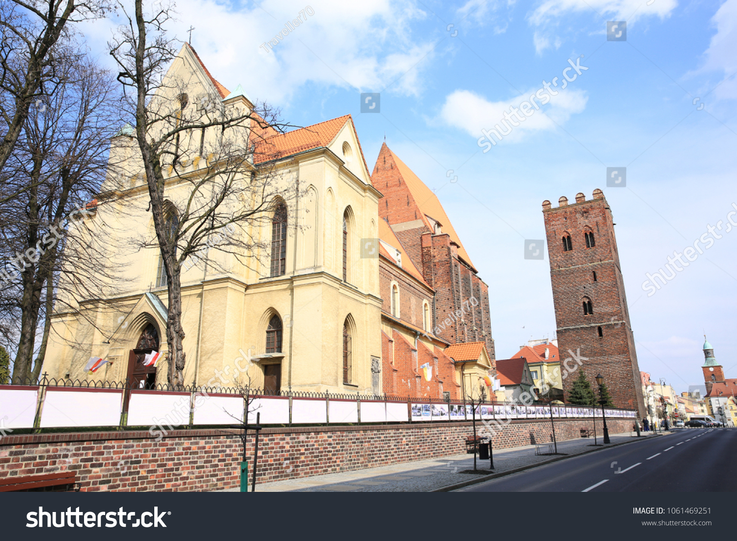 Historic Saint Andrew Church Sroda Slaska Stock Photo Edit Now