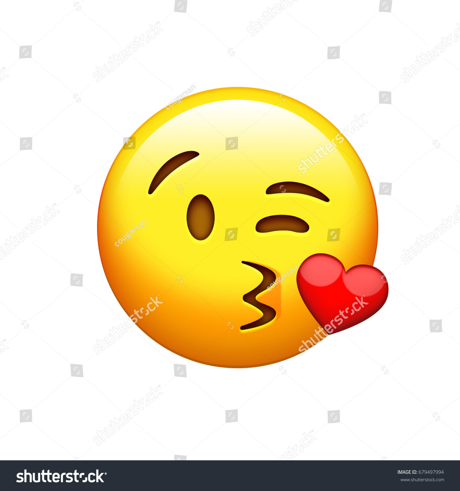 Emoji kissing Images, Stock Photos & Vectors | Shutterstock