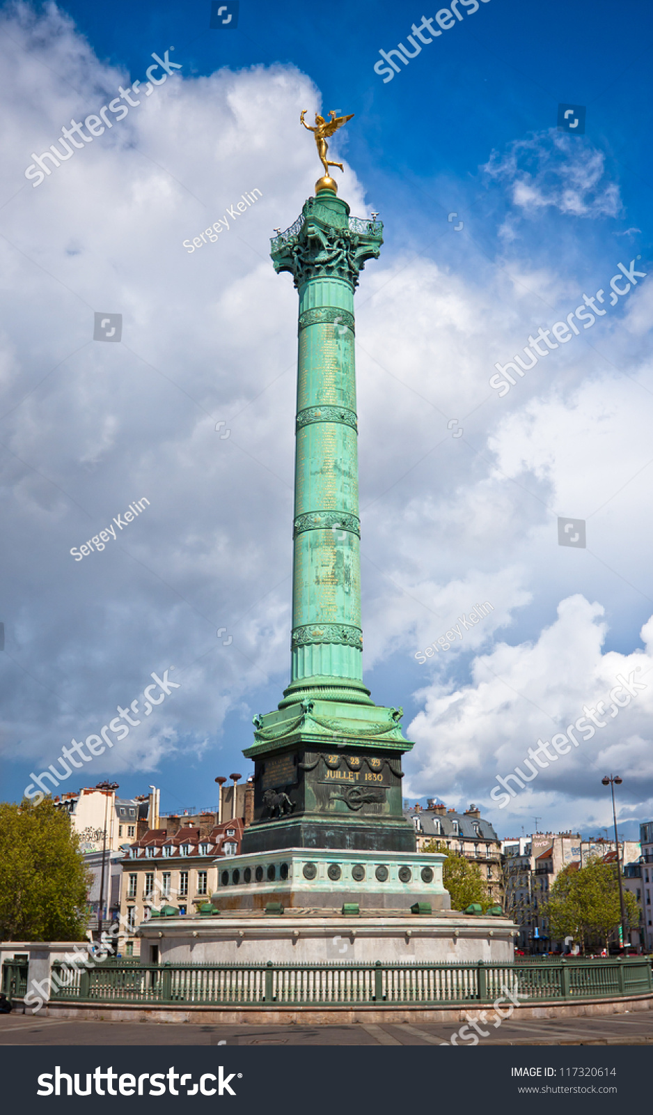 The July Column (French: Colonne De Juillet) Is A Monument To The ...