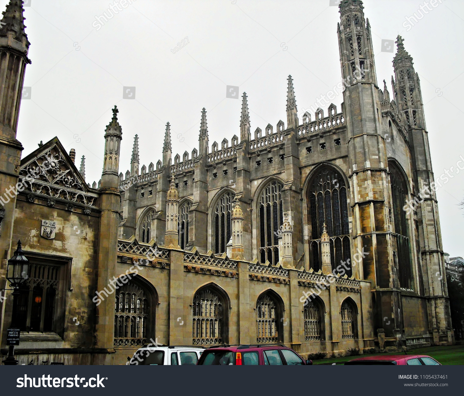 Kings College Chapel Gradually Built 1446 Stock Photo Edit