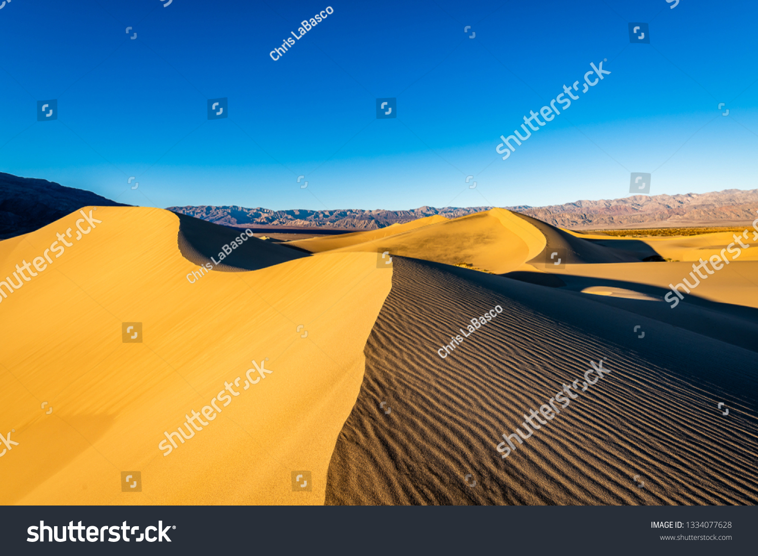 Landmarks Geologic Wonder Death Valley National Stock Photo 1334077628 ...